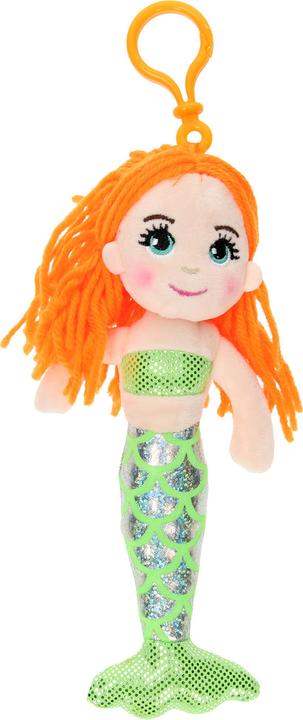 Actual product image Keychain rag doll mermaid, 21 cm