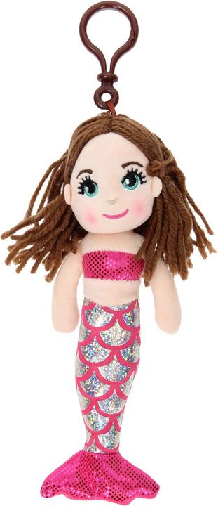 Actual product image Keychain rag doll mermaid, 21 cm