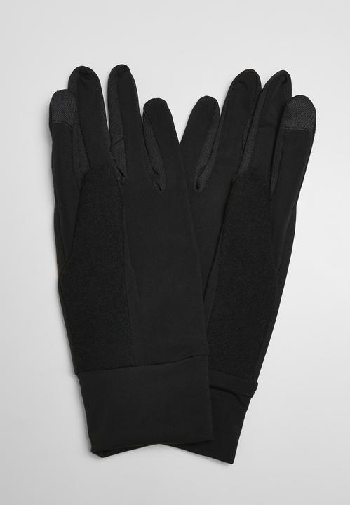 Actual product image Urban Classics Logo Cuff Performance Gloves (S, M)