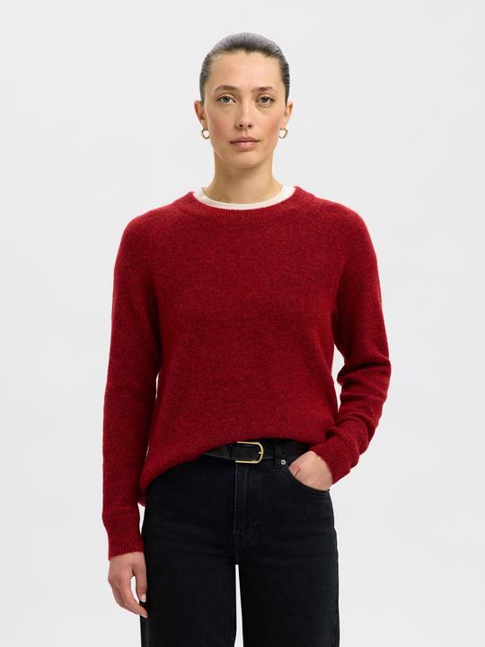 Produktbild Selected Femme Slflulu Ls Knit O-Neck Noos (XL)