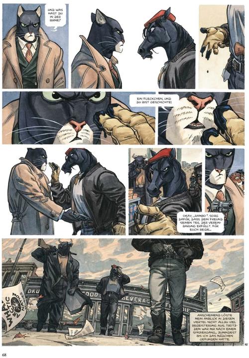 Actual product image Blacksad: Gesammelte Fälle – Neuausgabe (German, Juan Díaz Canales, Juanjo Guarnido, 2023)
