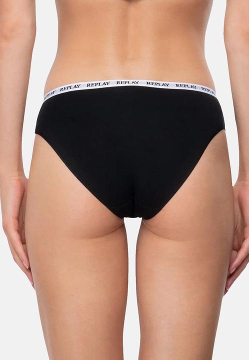 Actual product image Replay Women's pants with logo waistband 2-pack (L, pack of 2)