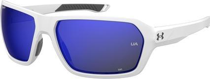 Actual product image Under Armour UA Recon Sunglasses 7 7/8 Matte White