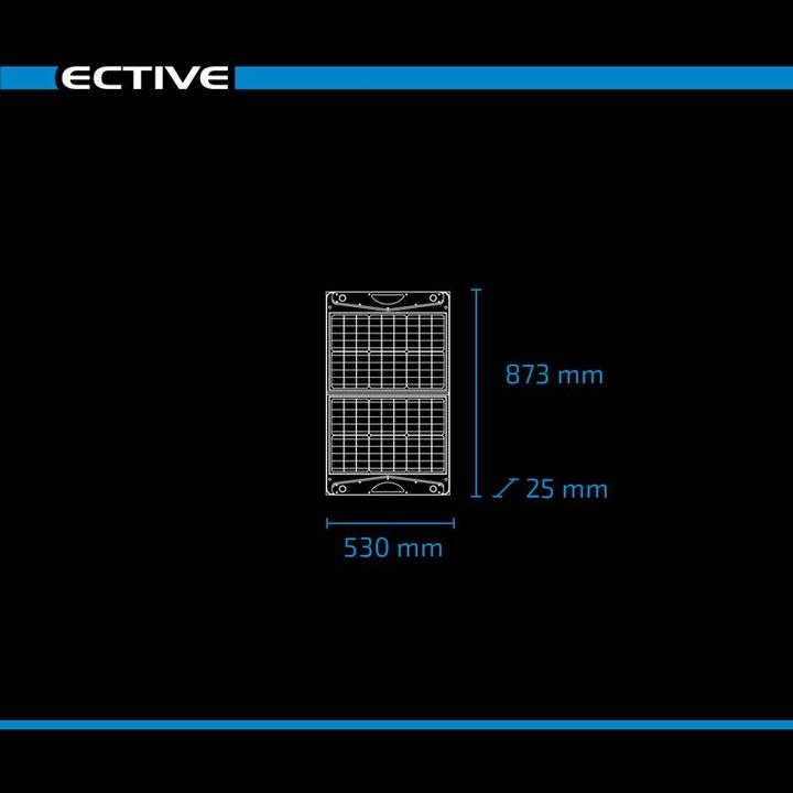 Actual product image Ective SunDock 60W USB Solar Bag 12V Mobile Solar Panel Foldable Solar Panel (60 W, 2.50 kg)