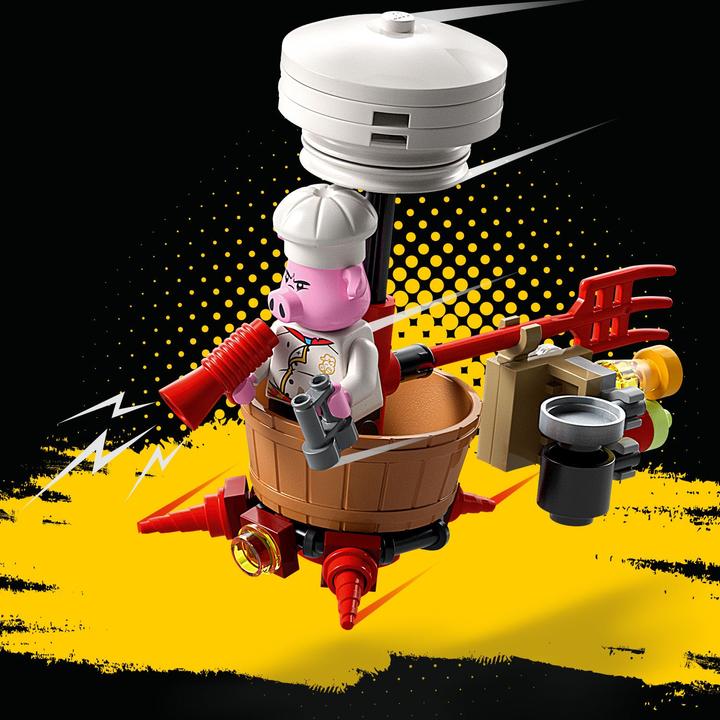Actual product image LEGO City of lanterns (80036, LEGO Monkie Kid, LEGO Rare Sets)