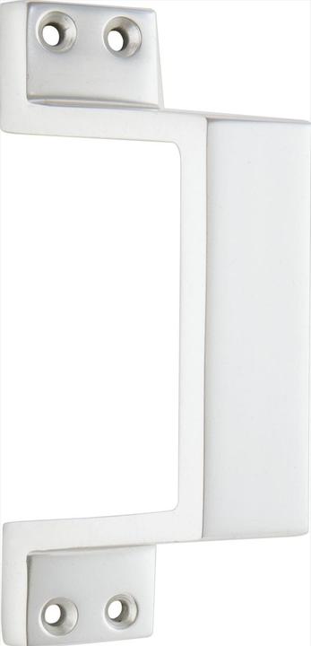 Kws Schiebetorgriff 5315 schräg, 140 mm, Aluminium neusilber eloxiert (Türgarnitur)
