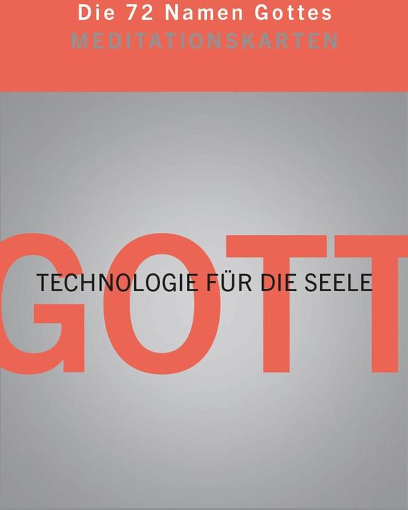 Actual product image Berg:Die 72 Namen Gottes. 72 Meditation (German, Hebrew, Yehuda Berg, 2022)