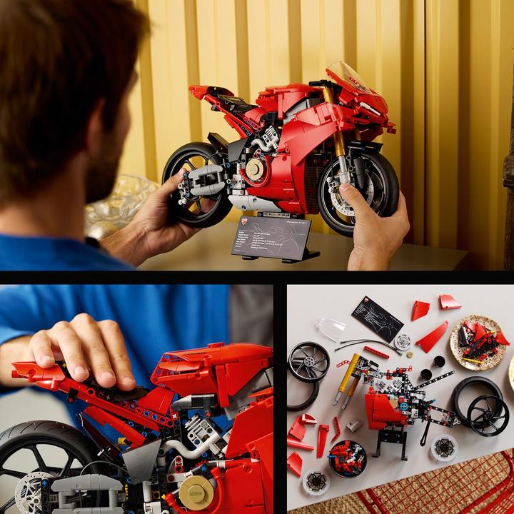 Actual product image LEGO Ducati Panigale V4 S Motorrad (42202, LEGO Technic)