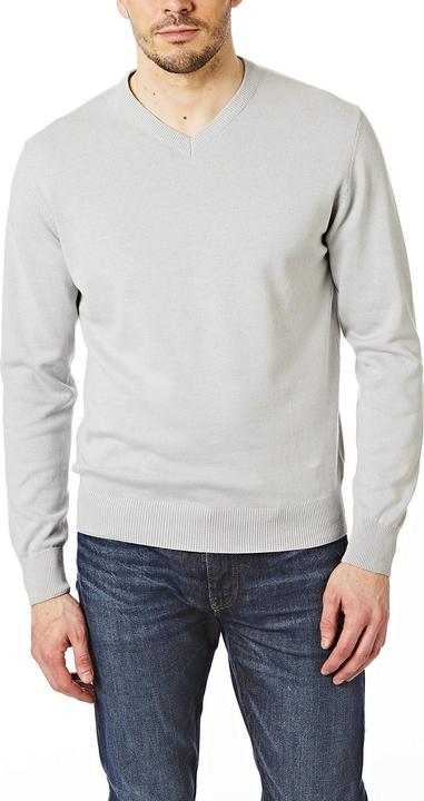 Actual product image Castle Point Mens Knitted V Neck Jumper (XXL)