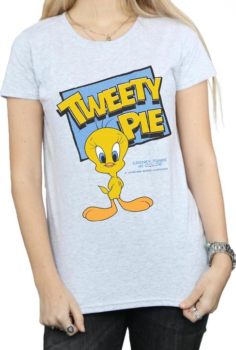 Actual product image Looney Tunes Womens/Ladies Classic Tweety Cotton T-Shirt (XL)