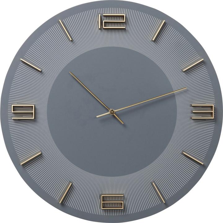 Produktbild Kare Design Wanduhr Leonardo Grau/Gold (49 cm)