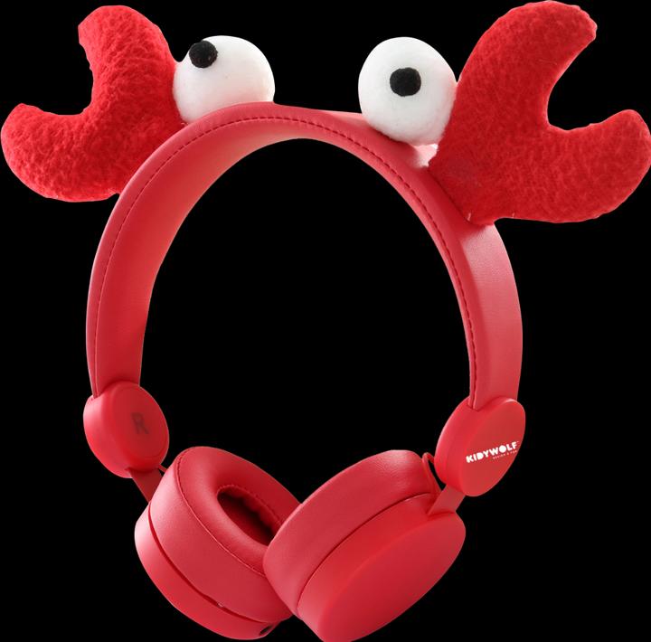 Actual product image Kidywolf Headphone Crab