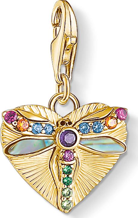 Actual product image Thomas Sabo Charm Pendant (925 silver, Enamel, Mother-of-pearl)