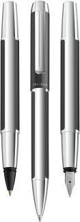 Actual product image Pelikan PURA P40 fountain pen anthracite B gift box (Anthracite silver, 1 x)