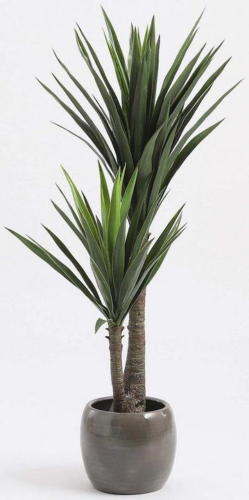 Immagine prodotto Mica Yucca Decorazioni pianta artificiale H 120 cm Ø 70 cm verde (120 cm)