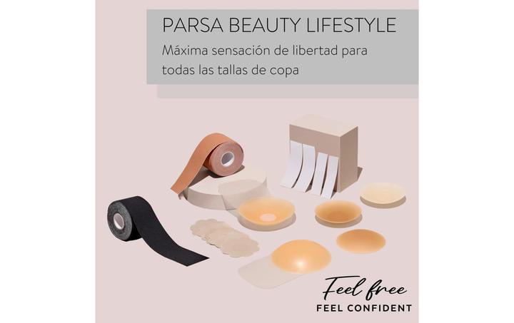 Image du produit Parsa Beauty Parsa - Couvre-tétons en silicone - Nude (Lotion pour le corps)
