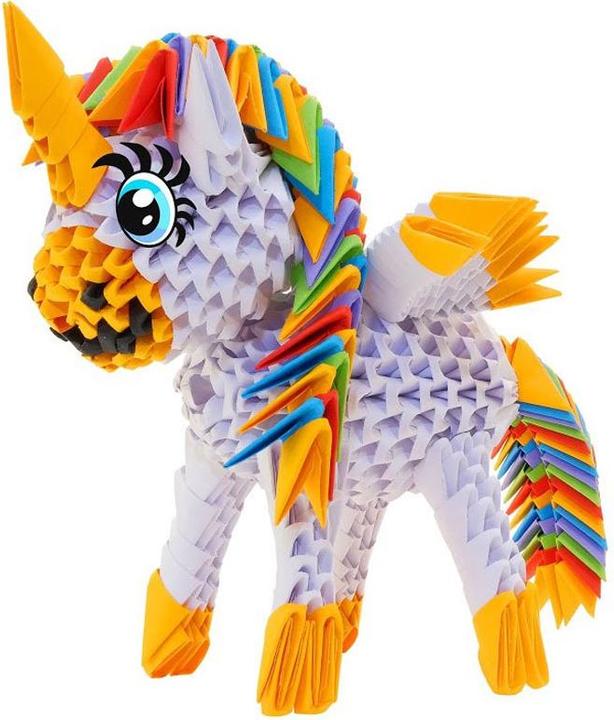 Image du produit Selecta Spielzeug ORIGAMI 3D - Licorne, 656 pièces