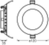Image du produit Ledvance Smart Recess Slim Downlight (550 lm)