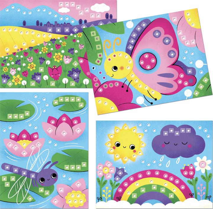 Produktbild Quercetti Mosaik-Steckspiel FantaColor Natur