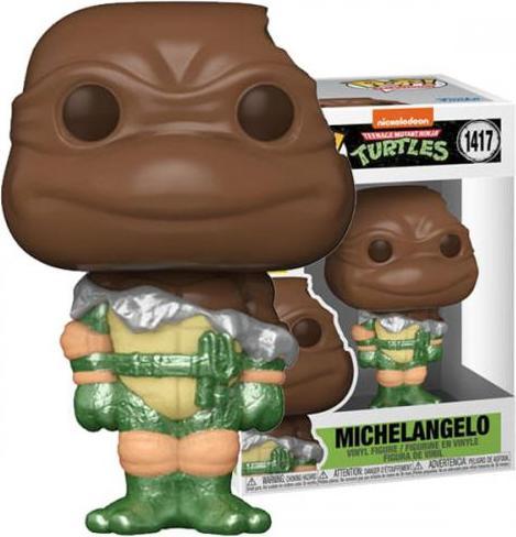 Produktbild Funko POP! TV: Teenage Mutant Ninja Turtles (TMNT) - Michelangelo - Easter Chocolate - TMNT Retro/Cl