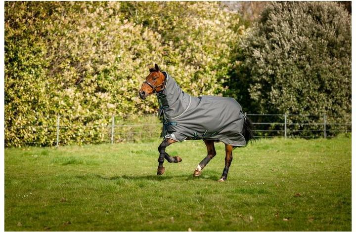 Produktbild Horseware Weidedecke mit Halsteil Amigo Bravo 12 Plus 250g (155 cm)