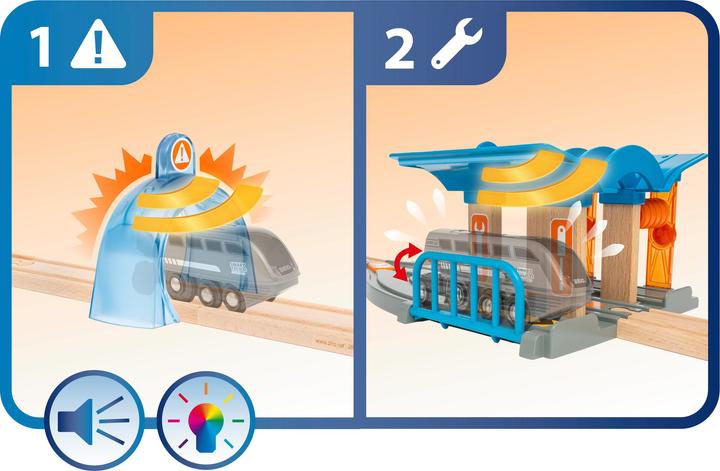Actual product image Brio Car wash with workshop