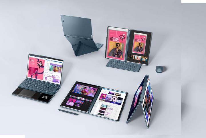 Image du produit Lenovo Yoga Book 9 (13.30", Intel Core Ultra 7 155U, 32 Go, 1000 Go, CH)
