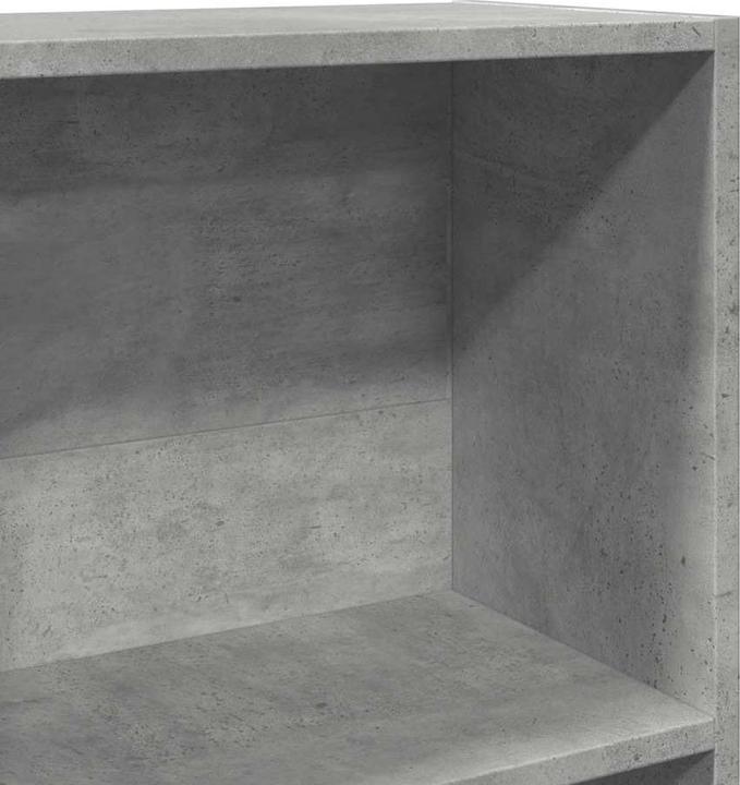 Immagine prodotto VidaXL Bücherregal Regal Standregal Büroregal Aufbewahrungsregal Betongrau (40 x 24 x 176 cm)