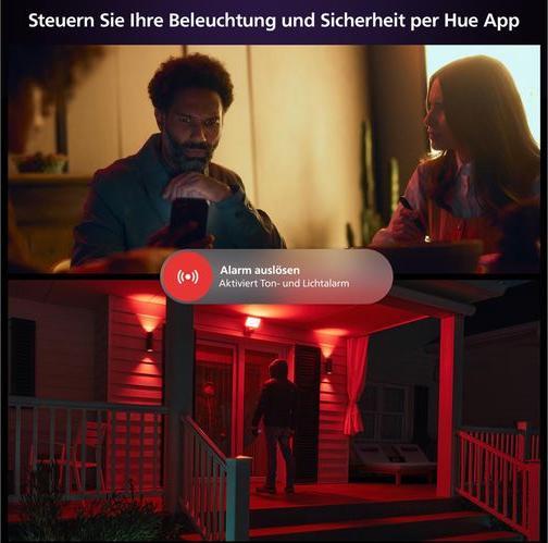 Produktbild Philips Hue Secure Flutlichtkamera (1920 x 1080 Pixels)