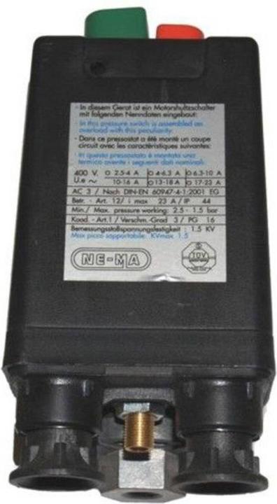 Actual product image Aerotec Nema switch 400V ways inch 6310 outgoing inch