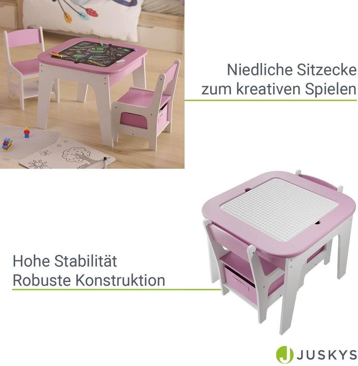 Image du produit Juskys Kindersitzgruppe Milou (Groupe de sièges pour enfants)