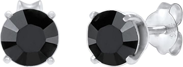 Kuzzoi Basic Ohrstecker (Glaskristall, 925er Sterling Silber)