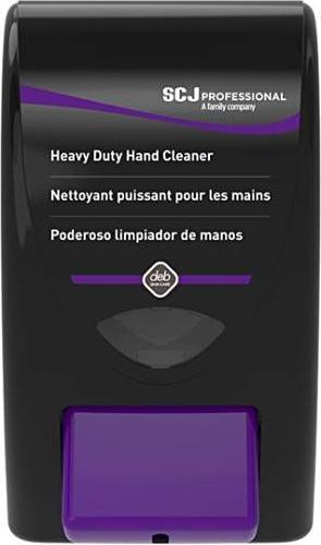 SCJohnson Dispenser Cleanse Heavy Black Manuel sort/lilla til 2ltr patron,1 pc