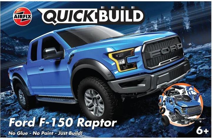 Actual product image Airfix Ford F-150 Raptor Quick Build Kit