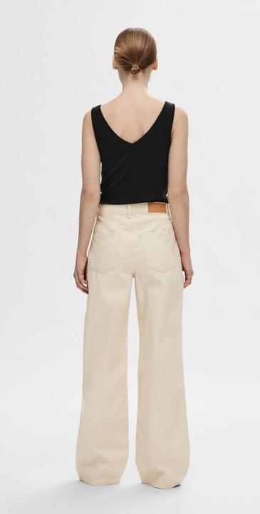 Image du produit Selected Femme Débardeur en maille côtelée (XL)