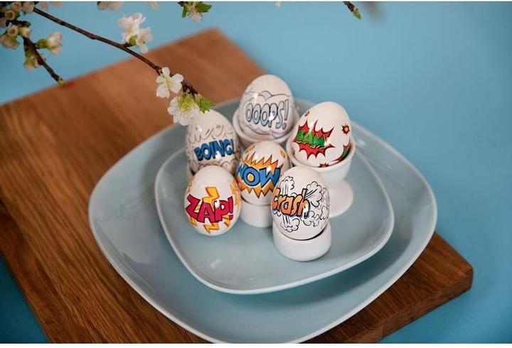 Immagine prodotto Brauns Heitmann Banderole Sound Eggs Multicolore, 12 pezzi (12 x, 8 x 20 cm)