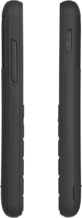 Actual product image Panasonic KX-TU160 Easy Use Mobile Phone Juodas, 2.4 ", TFT-LCD, 240 x 320, USB version USB-C, Built-in camera (2.40", 0.30 Mpx, 2G)