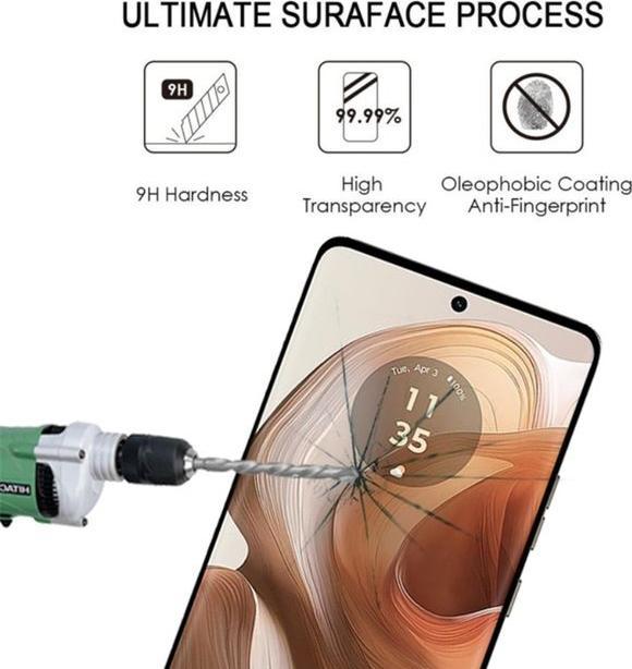 Produktbild MU Budget Schutzglas Displayschutz (1 Stück, Motorola Edge 50 Ultra)