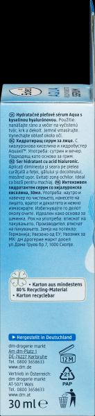 Image du produit dm Balea Sérum Aqua Hydratation (30 ml)