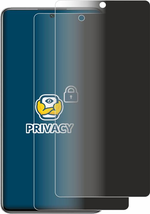 Produktbild BROTECT Sichtschutzfolie Anti-Spy Privacy Folie Blaulicht-Schutz (2 Stück, Xiaomi 11T Pro)