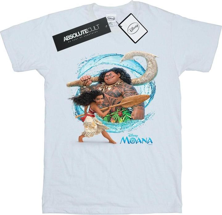 Disney Moana And Maui Wave TShirt (XXL)
