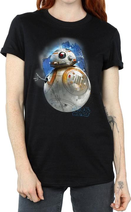 Immagine prodotto Star Wars The Last Jedi BB-8 Brushed Maglietta Ampia Donna (XL)
