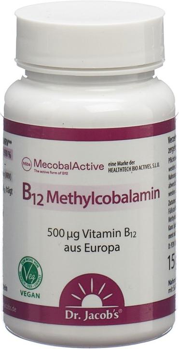 Dr. Jacob's B12 Methylcobalamin Tablette (60 Stück, Tabletten, 35 g)