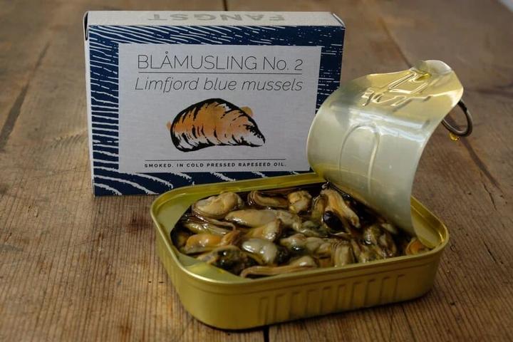 Actual product image Fangst Smoked Limfjord mussels (100 g)