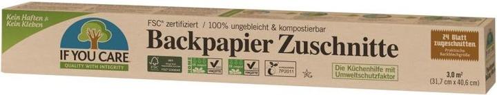 Produktbild If You Care Backpapierzuschnitte (31 x 40 cm)