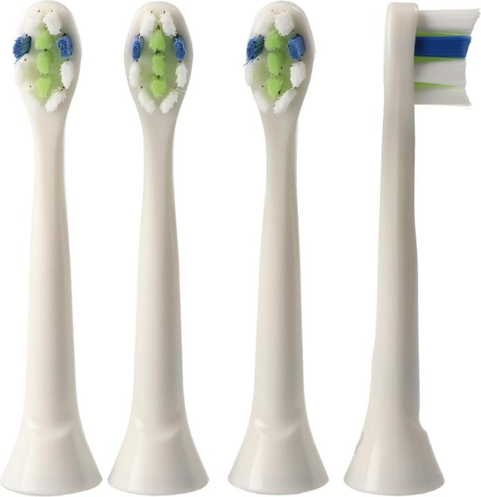 Produktbild AccuCell Zahnbürstenkopf Mini Cleaning Brush für elektrische Zahnbürsten von Philips, 4 Stück (4 x)