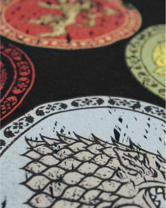 Actual product image Game of Thrones Mens House Crests Vest (XXL)