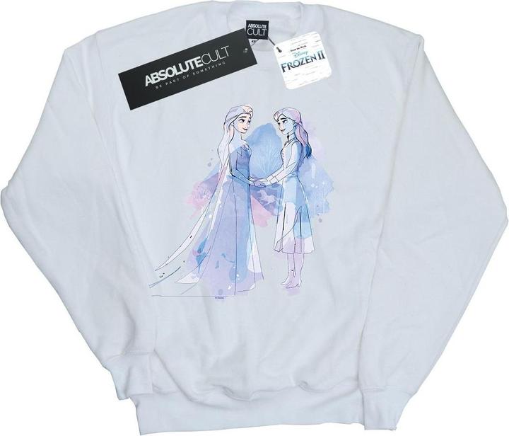 Produktbild Disney Frozen 2 Elsa Anna Sisters Sketch Sweatshirt Mädchen (152, 158)