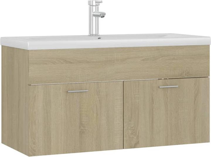 Image du produit VidaXL Armoire d'évier avec lavabo