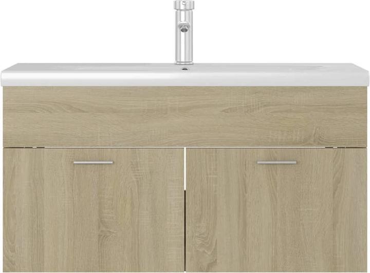 Image du produit VidaXL Armoire d'évier avec lavabo